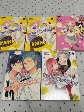 Star-Crossed!! Manga Volumes 01-04 - By Junko